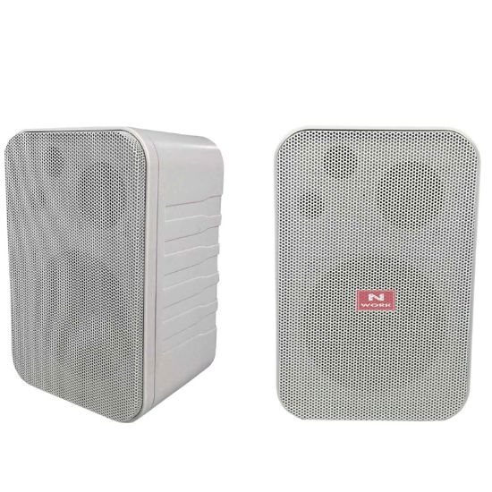 NWORK NW-4T 10 CM 10 WATT 2Lİ TAKIM BEYAZ TRAFOLU SÜTUN HOPARLÖR resmi