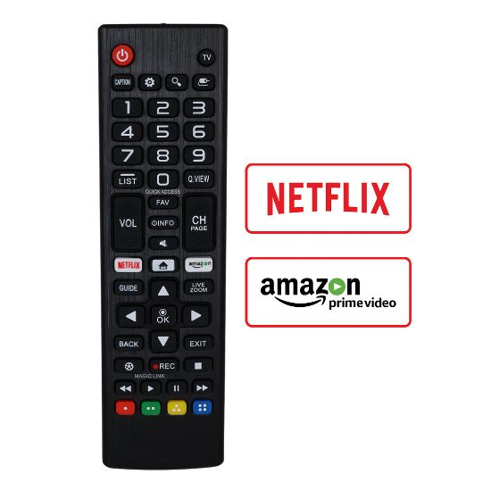 HEY KL LG AMAZON+NETFLIX TUŞLU MAGIC LINK LCD LED TV KUMANDA AKB75095315 (40029=18241) resmi