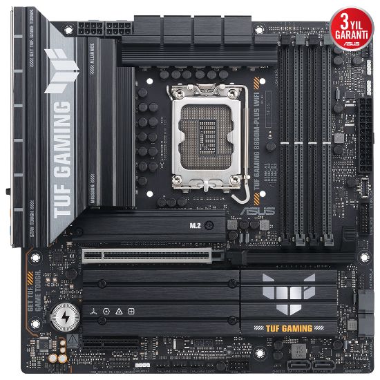 ASUS TUF GAMING B860M-PLUS WIFI LGA1851 ANAKART resmi