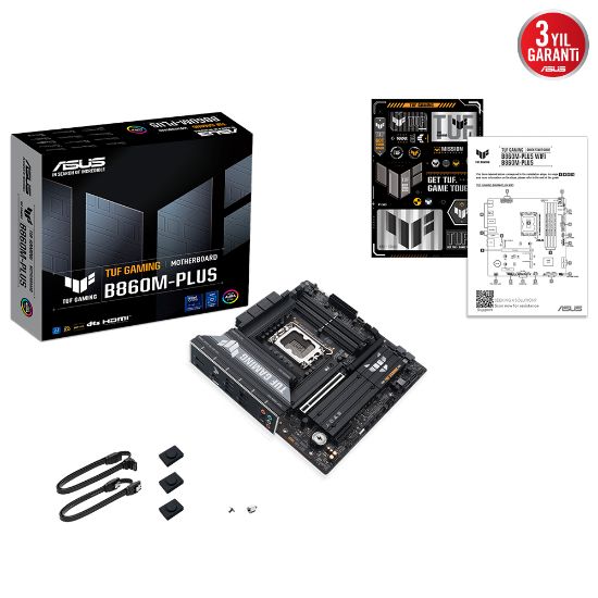 ASUS TUF GAMING B860M-PLUS SOKET 1851 resmi
