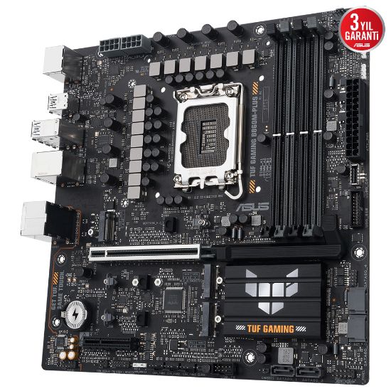 ASUS TUF GAMING B860M-PLUS SOKET 1851 resmi