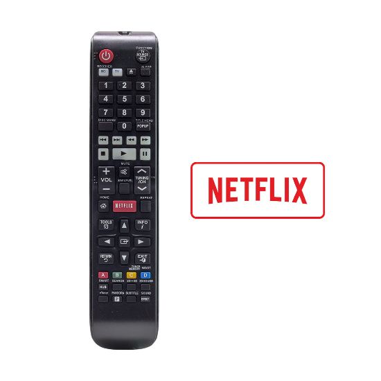 WEKO KL SAMSUNG NETFLIX TUŞLU UZUN MODEL LCD LED TV KUMANDA resmi