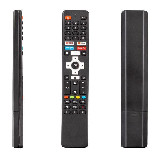 WEKO KL SES KOMUTSUZ NEXT * VİVAX * CONTI NETFLIX-YOUTUBE-PRİMEVİDEO GOOGLE PLAY TUŞLU ANDROİD  LCD-LED TV KUMANDASI resmi