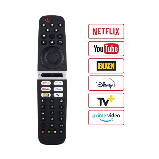 WEKO KL ARÇELİK - BEKO - GRUNDIG SES KOMUTSUZ NETFLIX - PRIME VIDEO - YOUTUBE - DISNEY - EXXEN TV TUŞLU LCD TV KUMANDA resmi