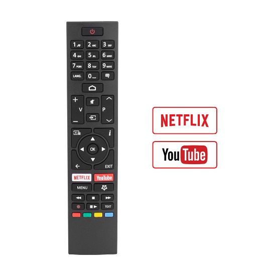 WEKO KL VESTEL RC43157 CT-8557 H0369  NETFLIX-YOUTUBE TUŞLU LCD LED TV KUMANDA resmi