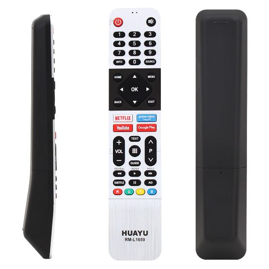 WEKO KL ARÇELİK-BEKO-GRUNDIG NETFLIX-YOUTUBE-PRIME VIDEO-GOOGLE PLAY TUŞLU SES KOMUTLU LCD LED TV KUMANDA resmi