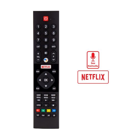 HUAYU KL PN-V1 PANASONIC NETFLIX SES KOMUTLU LCD LED TV KUMANDA resmi