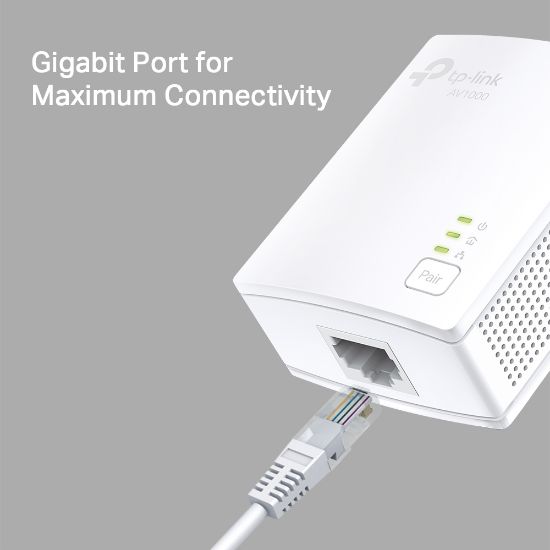 TP-LINK TL-PA7017KIT 1000MBPS AV1000 POWERLINE AD resmi