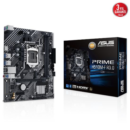 ASUS PRIME H510M-F R3.0-CSM INTEL H470 LGA1200 HDMI VGA ANAKART resmi