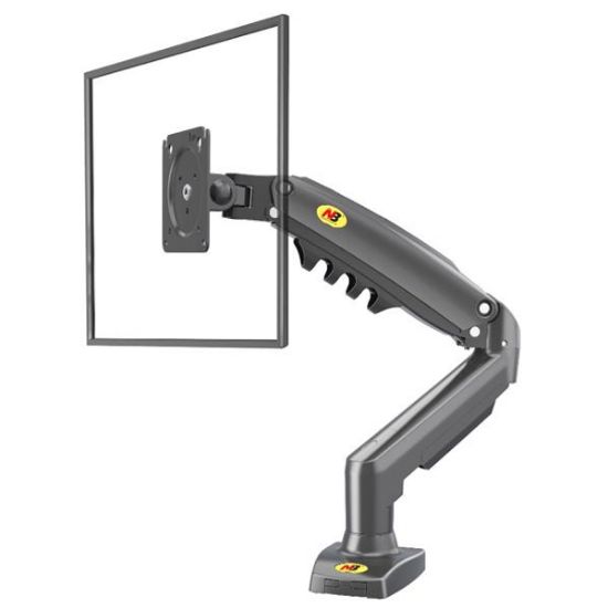 NORTH BAYOU F80 17 - 30 AMORTİSÖRLÜ STAND TEK KOL LCD / LED MONİTÖR TUTUCU STAND ASKI APARATI resmi