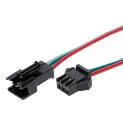 JST SM 3 PİN KABLOLU SOKET KONNEKTOR TAKIM (IC-261J-3) resmi