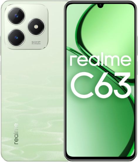 REALME C63 256GB 8GB RAM YESIL CEP TELEFONU resmi