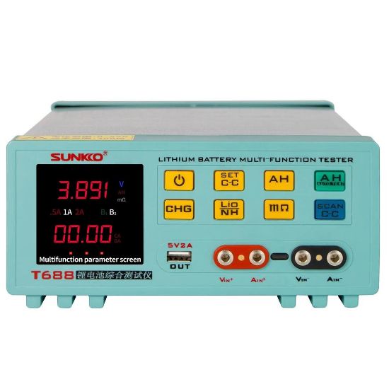 SUNKKO T-688 84V LİTYUM PİL TEST CİHAZI resmi