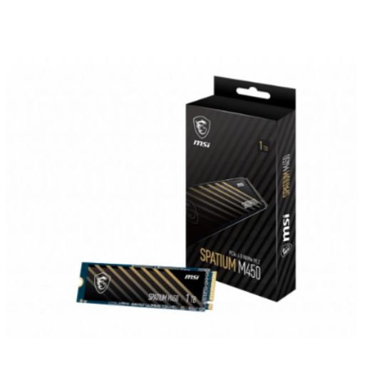 1TB MSI SSD SPATIUM M450 NVME M.2 3600/3000MB/s resmi