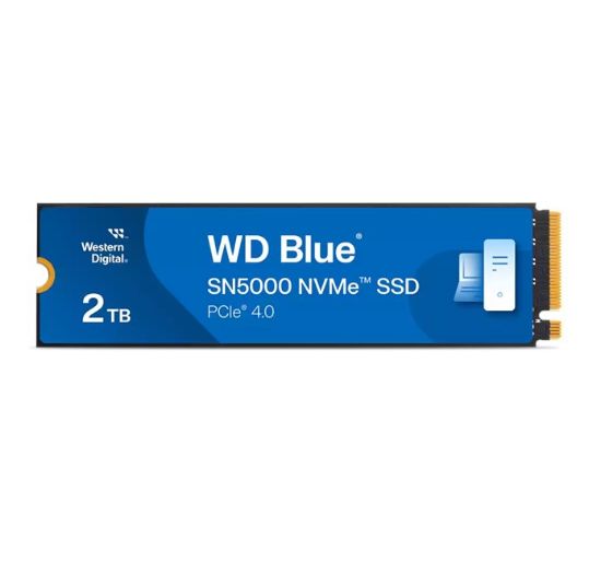 2TB WD BLUE M.2 NVMe SN5000 5150/4850MB/s WDS200T4B0E GEN4 SSD resmi