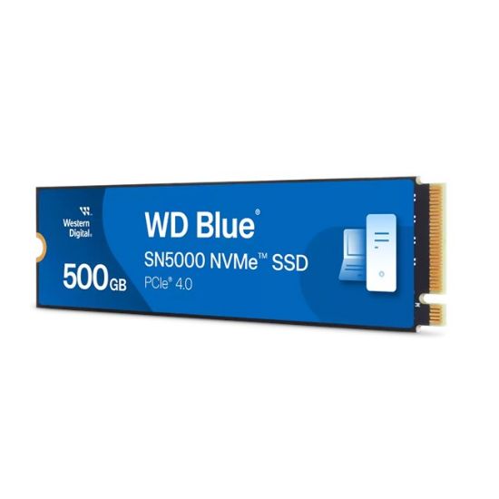 500GB WD BLUE SN5000 5000/4000MB/s M.2 NVMe WDS500G4B0E SSD resmi