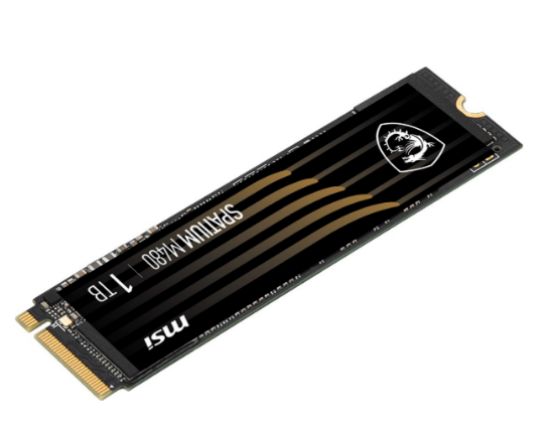 1TB MSI SSD SPATIUM M480 PRO PCIE 4.0 NVME M.2 7400/6000MB/s resmi