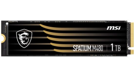 1TB MSI SSD SPATIUM M480 PRO PCIE 4.0 NVME M.2 7400/6000MB/s resmi