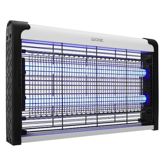 ASONIC AS-A29 SİYAH 6 WATT 2000 VOLT İKİ LEDLİ  SİNEK ÖLDÜRÜCÜ resmi