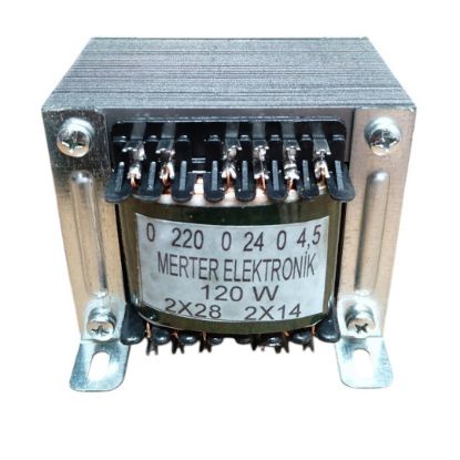 KÖNİG K-166 2X28 0-24V BESLEME TRAFOSU 120 WATT (2X14-04.5V) resmi