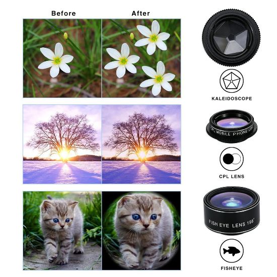 POWERMASTER PM-25951 TELEFON KAMERA 6LI SET LENS KİTİ resmi