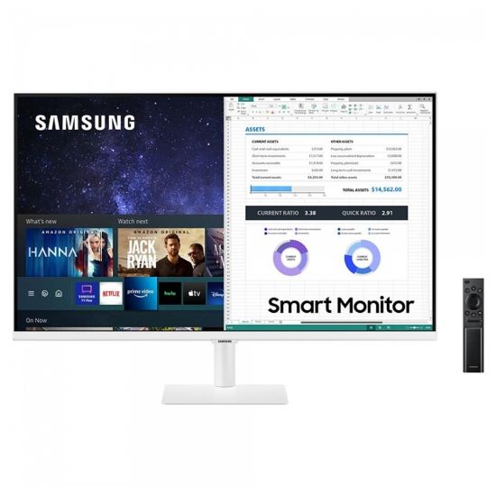 SAMSUNG S32AM501NM 8 MS 60HZ 1920X1080 32  FULL HD SMART MONİTÖR resmi