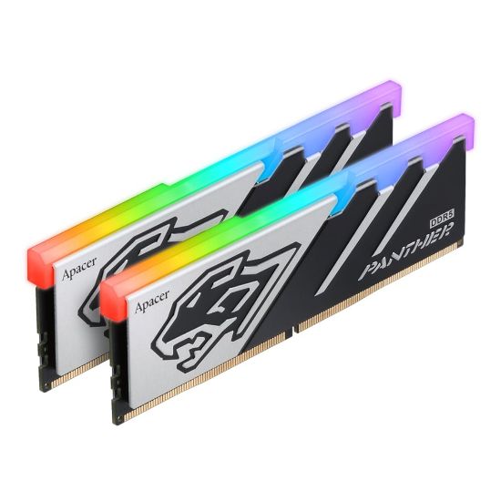 Apacer Panther RGB 16GB 1x16GB 6000MHz CL40 DDR5 Gaming Ram (AH5U16G60C6229BAA-1) resmi