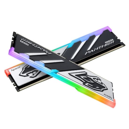 Apacer Panther RGB 16GB 1x16GB 6000MHz CL40 DDR5 Gaming Ram (AH5U16G60C6229BAA-1) resmi