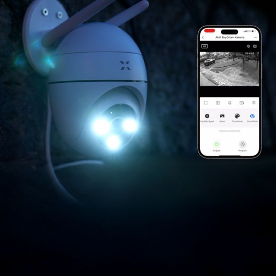 XENON X7266 FHD 3MP GECE G. WI-FI GUVENLIK KAM. resmi