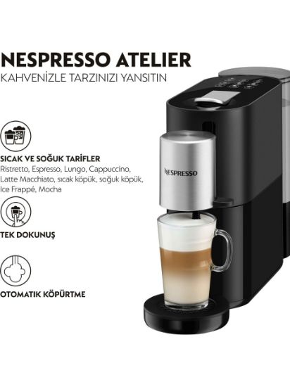 NESPRESSO ATELIER S85 KAPSULLU KAHVE MAKINESI resmi