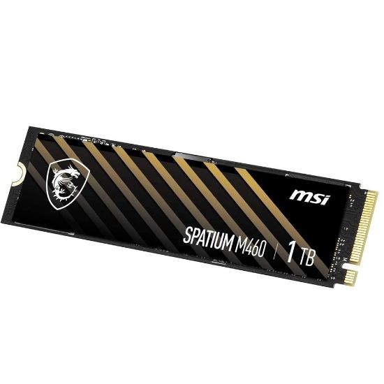 MSI SPATIUM M460 1TB PCIE 4.0 NVME M.2 SSD resmi