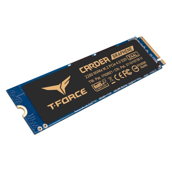Team T-Force CARDEA Z44L 2TB Gen4x4 3500/3000MB/s NVMe PCIe M.2 SSD Disk (TM8FPL002T0C127) resmi