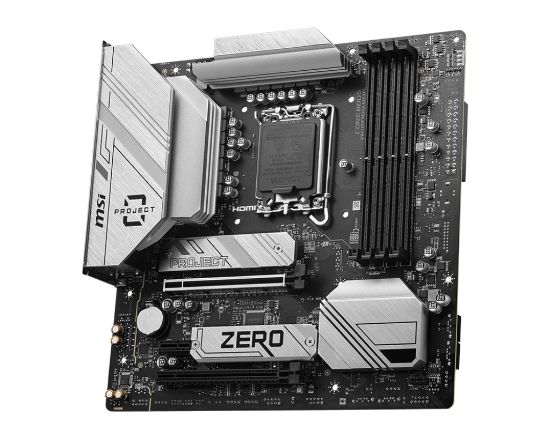 MSI B760M PROJECT ZERO 1700 DDR5 7800MHZ MATX resmi