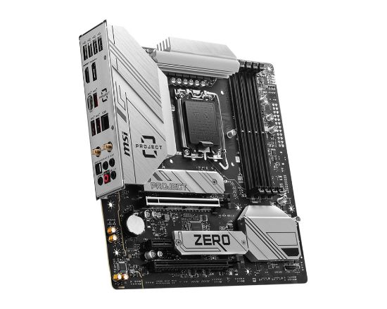 MSI B760M PROJECT ZERO 1700 DDR5 7800MHZ MATX resmi