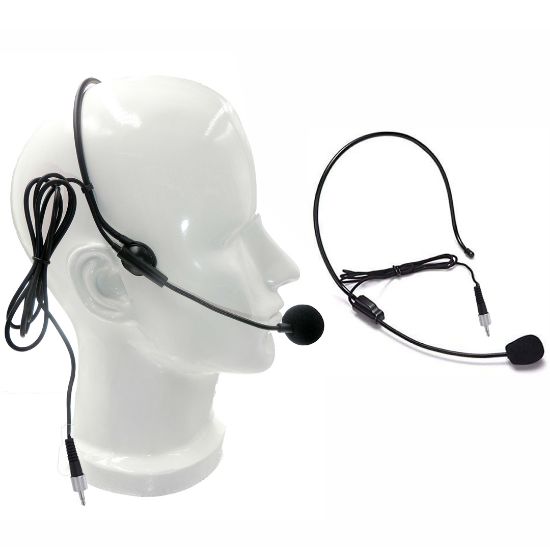 OSAWA OSW W-2 KABLOLU 3.5 MM VİDALI HEADSET TELSİZ KAFA MİKROFONU resmi