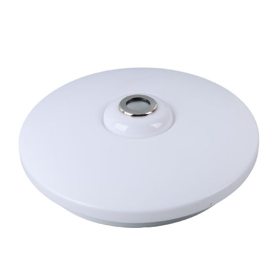 POWERMASTER PM-27331 BEYAZ 34*9 CM 24 WATT BLUETOOTH HOPARLÖRLÜ TAVAN AYDINLATMA resmi