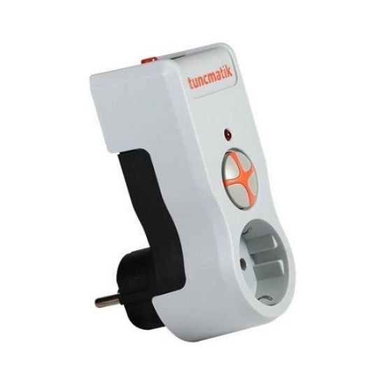 TUNÇMATİK POWERSURGE ENERJİ KORUMA 1Lİ  BEYAZ - TSK19019 resmi