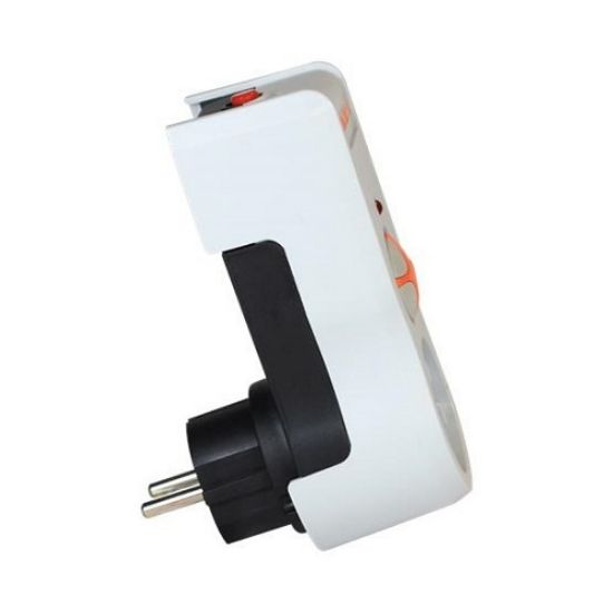 TUNÇMATİK POWERSURGE ENERJİ KORUMA 1Lİ  BEYAZ - TSK19019 resmi