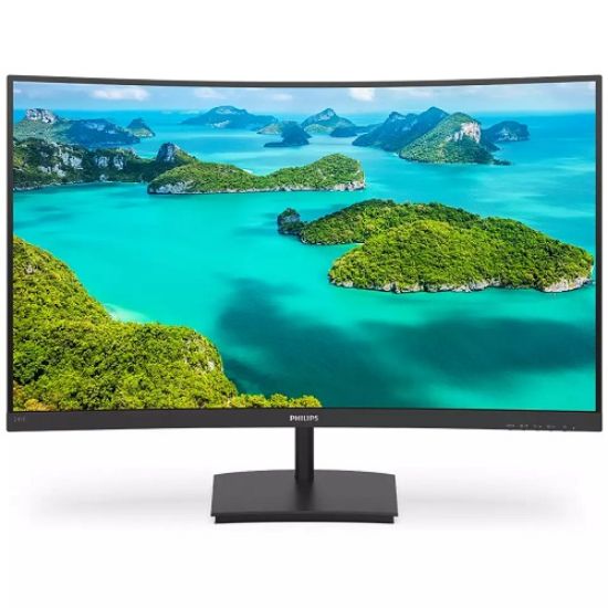 23.8 PHILIPS 241E1SC/00 IPS FHD 4MS 75HZ VGA HDMI  resmi