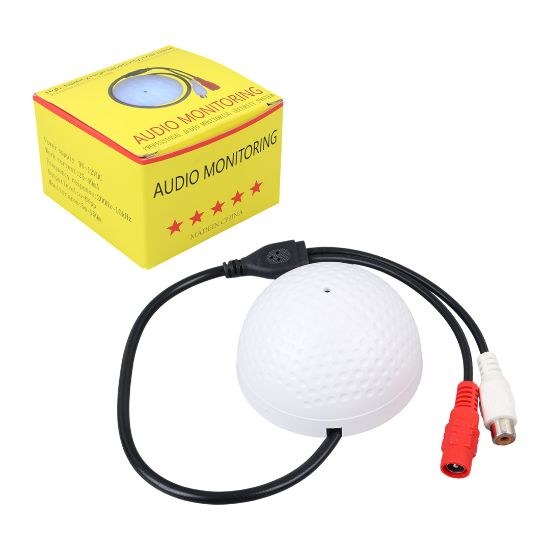 POWERMASTER AD-AU10 DOME TİP KAMERA MİKROFONU (9V-12VDC**5M2-150M2) resmi