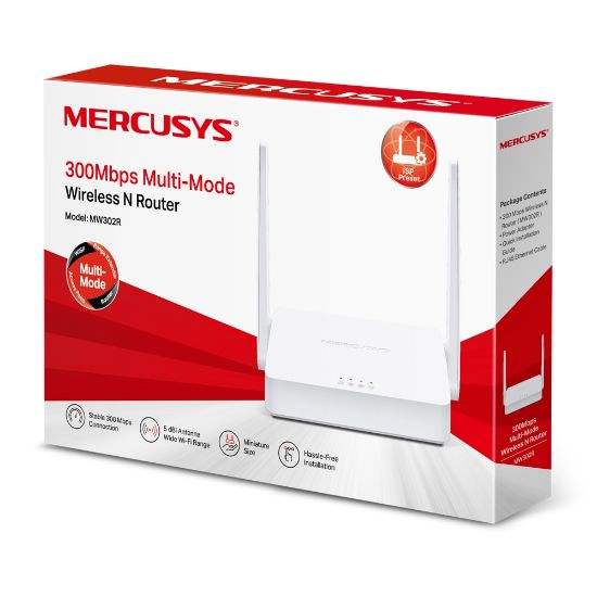 TP-LINK MERCUSYS MW302R 300 MBPS WIFI-N ROUTER ACCESS POINT resmi