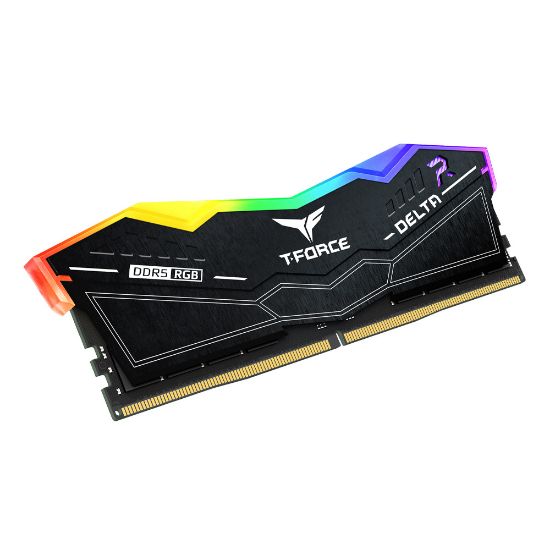 Team T-Force DELTA RGB Black 32GB 2x16GB 5600MHz DDR5 CL38 Gaming Ram (FF3D532G5600HC38GDC01) resmi