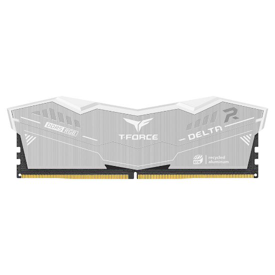 Team T-Force DELTA RGB ECO Silver 64GB 2x32GB 6000MHz DDR5 CL38 Gaming RAM (FF2D564G6000HC38JDC01) resmi