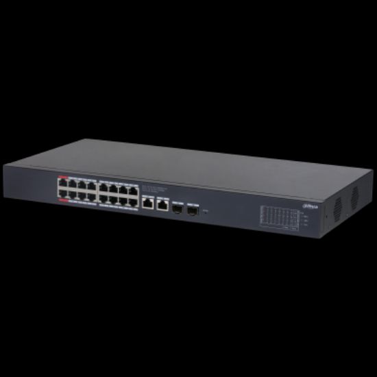 DAHUA CS4220-16GT-135 16 PORT 16XGE-2XGE-2XGE/SFP YÖNETİLEBİLİR 135W POE SWİTCH resmi