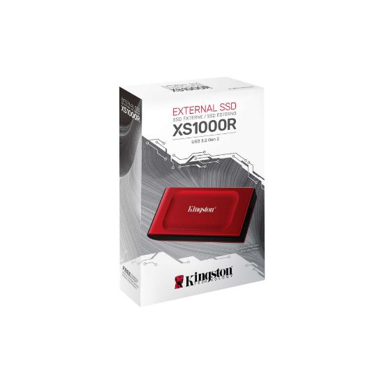 2TB KINGSTON USB3.2 SXS1000R/2000G 1050/1000MB/s RED (USB-C KABLO DAHİL) resmi