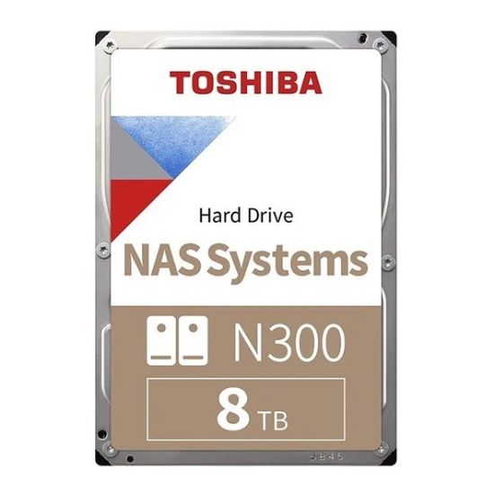 8TB TOSHIBA N300 7200RPM SATA NAS 512M MN10ADA800S resmi