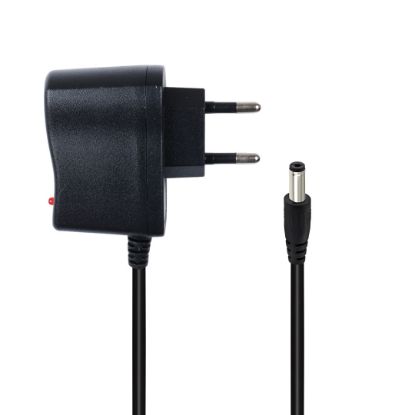 LEDX ALN-0601 6 VOLT 1 AMPER LEDLİ 5.5*2.5 MM UÇLU PRİZ TİPİ ADAPTÖR resmi