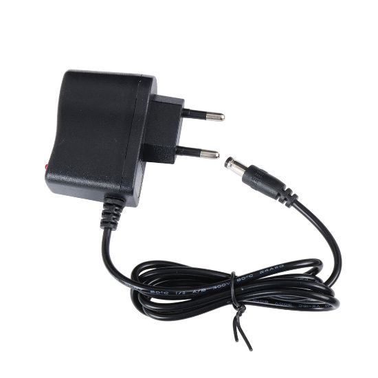 LEDX ALN-0601 6 VOLT 1 AMPER LEDLİ 5.5*2.5 MM UÇLU PRİZ TİPİ ADAPTÖR resmi