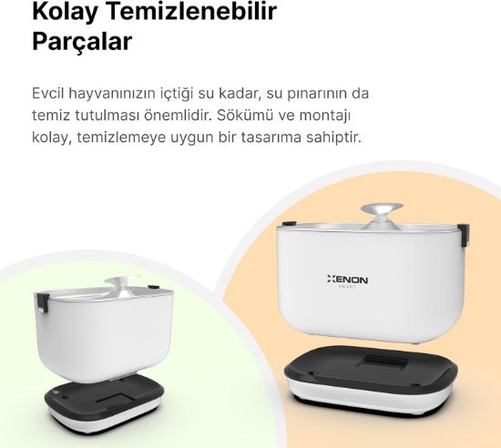 XENON SMART X8652 BATARYALI CELIK SU PINARI resmi