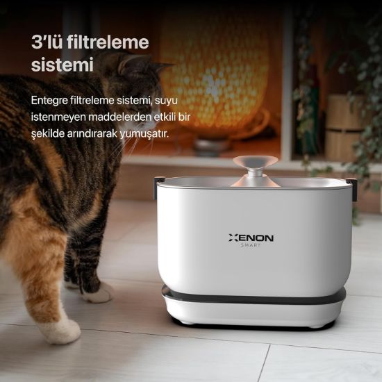 XENON SMART X8652 BATARYALI CELIK SU PINARI resmi